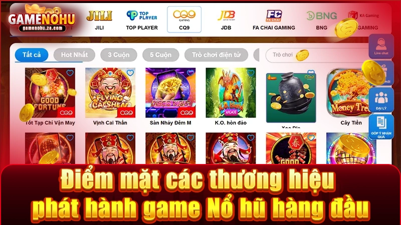 Những "ông lớn" đứng sau các tựa game nổ hũ đình đẳng