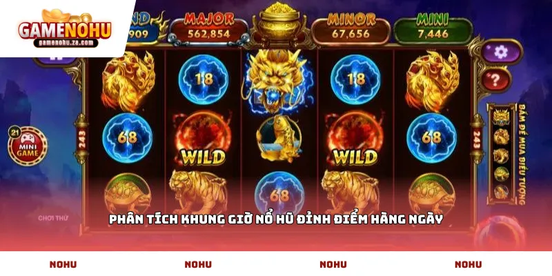 Phân tích khung giờ nổ hũ đỉnh điểm hàng ngày